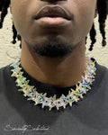 AB Clear Acrylic Thorn Chain