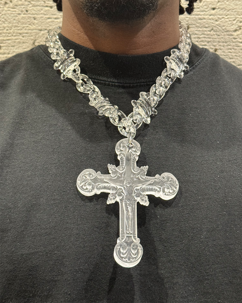 Big Jesus Pendant Necklace